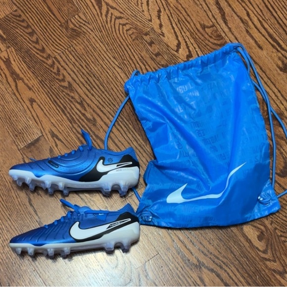 Nike Royal Blue Soccer Cleats with White Accents